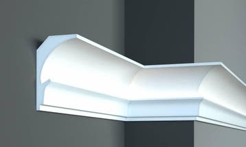 LED sierlijst voor indirecte verlichting XPS (150 x 90 mm), Ophalen of Verzenden, Nieuw