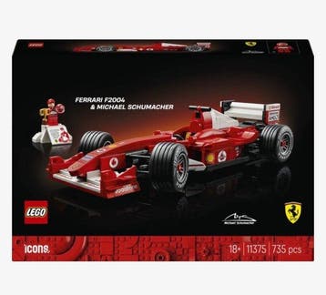Lego Set - 11375 - Icons - Ferrari F2004 & Michael, Nieuw