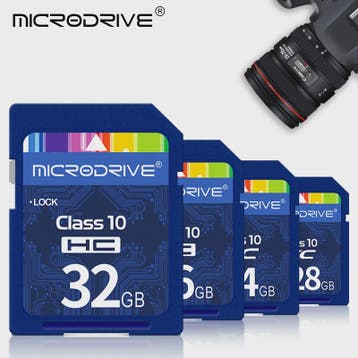 Snelle SD Kaart (16GB-256GB) - Class 10 SDHC/XC Geheugenkaar, Verzenden, Nieuw