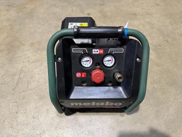 Metabo Power 160-5 LTX BL OF accus-compressor 18V 8 bar, Ophalen of Verzenden, Gebruikt