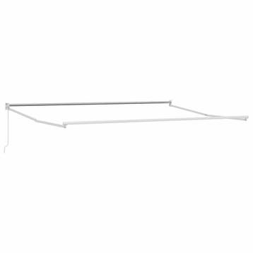 Terrasluifel 5x3m Wit | Tweedekansje | OP=OP, Tuin en Terras, 450 cm of meer, Ophalen of Verzenden, Zo goed als nieuw, 150 tot 300 cm
