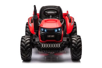 24V Tractor rood en GROOT, RC en met vele opties (HC-306rd), Ophalen of Verzenden, Nieuw