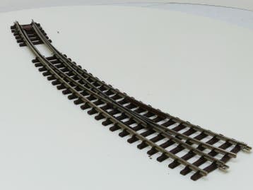 THIEL 1911 innenbogenweiche 54°/45° Nickel links, Schroef., Ophalen of Verzenden, Gebruikt, Rails, Analoog