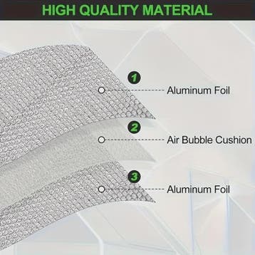 Isolatiemateriaal Rol: 3.5mm Aluminium Folie Dubbelzijdig Re, Verzenden, Nieuw