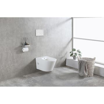 Wiesbaden Vesta Wandcloset Rimless met Bidetkraan -, Doe-het-zelf en Verbouw, Sanitair, Ophalen of Verzenden, Nieuw