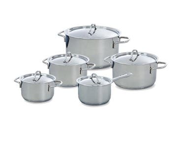 BK Profiline pannenset 10-delig | Retourdeal 32% korting, Verzenden, Nieuw