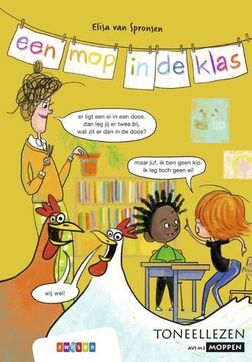 Een Mop In De Klas | Elisa Spronsen | Nieuw, Ophalen of Verzenden, Nieuw, Elisa Spronsen