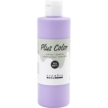 Plus Color Acrylverf, violet, 250 ml/ 1 fles, Nieuw