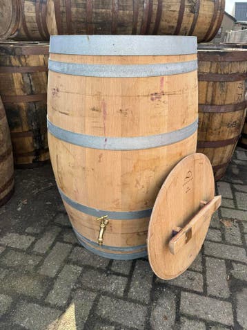 SUPER AANBIEDING! Alle wijnvaten 225L voor €109 i.p.v. €135, Met kraantje, 150 liter of meer, Nieuw, Ophalen of Verzenden