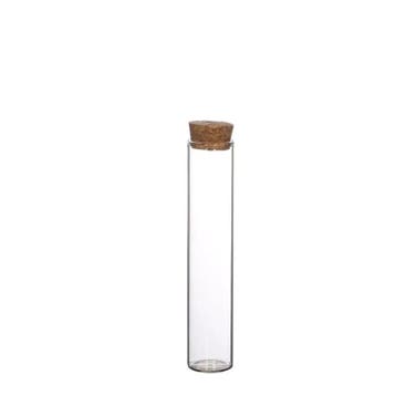 Reageerbuisjes glas met kurk 15 cm Ø3 cm doos 6 stuks, Ophalen of Verzenden, Nieuw