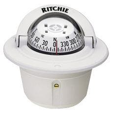 Inbouwkompas Ritchie Explorer F-50W 70 mm Roos Wit, Watersport en Boten, Ophalen of Verzenden, Nieuw