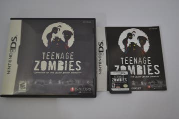 Teenage Zombies - Invasion of the Alien Brain Thingys (DS, 1 speler, Verzenden, Zo goed als nieuw