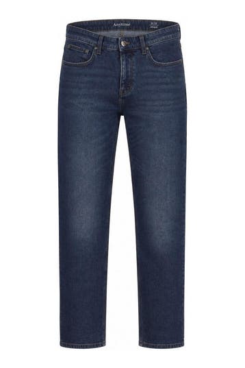 Anytime Broek in maat 32 Blauw, Anytime, Verzenden, Zo goed als nieuw, Blauw