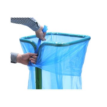 Zelfklemmende Zakhouder 400 ltr - groen, Verzenden, Nieuw
