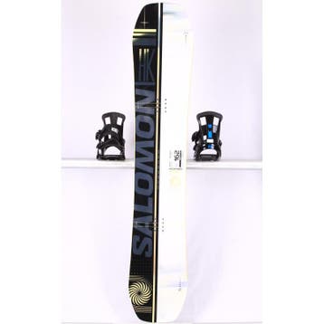 162 snowboard SALOMON HUCK KNIFE 2026, Black/white, CAMBER, Verzenden, Gebruikt
