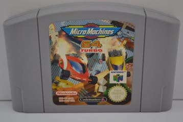 Micro Machines - Turbo (N64 EUR), 1 speler, Verzenden, Zo goed als nieuw