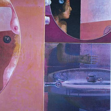 Leonardo Cremonini (1925-2010) - Composition surréaliste