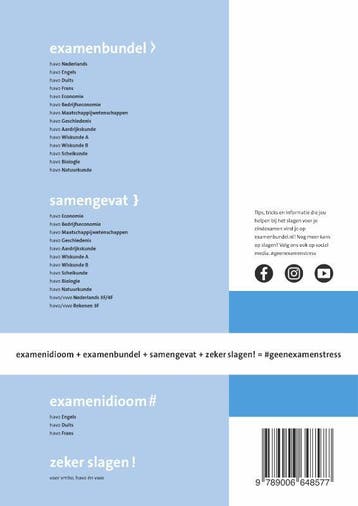 Examenbundel / havo Wiskunde A 2023/2024 9789006648577, Verzenden, Zo goed als nieuw, N.C. Keemink