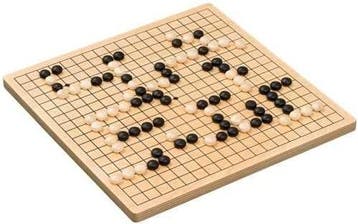 Go Set Hout (26x26cm) | Philos - Gezelschapsspellen, Verzenden, Nieuw