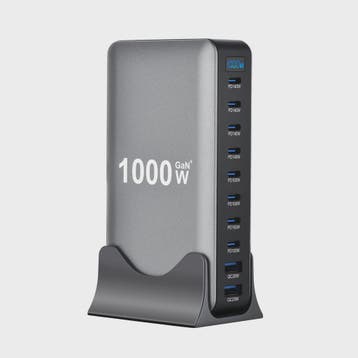 1000W Desktop Oplader met 8 Poorten: Snel Laden voor Laptops, Computers en Software, Verzenden, Nieuw