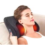 Shiatsu Nek- en Rugmassager – Massagekussen met Warmte, Verzenden, Nieuw