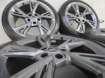 Audi A3 golf Caddy S Line 18inch zomerbanden 5x112 Antraciet, Auto-onderdelen, Banden en Velgen, 18 inch, Velg(en), Nieuw, Ophalen of Verzenden