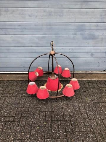 Gebruikte Ronde Hanglamp XXL Vintage/Café, Ophalen, Nieuw