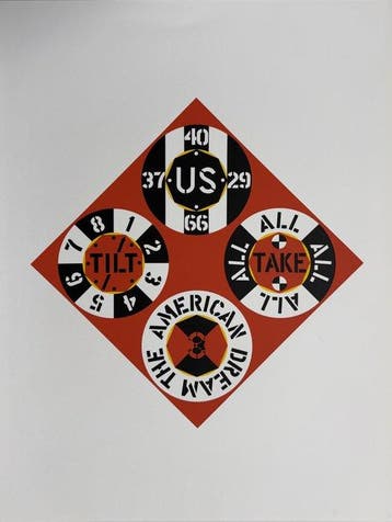 Robert Indiana (1928-2018) - Red Diamond