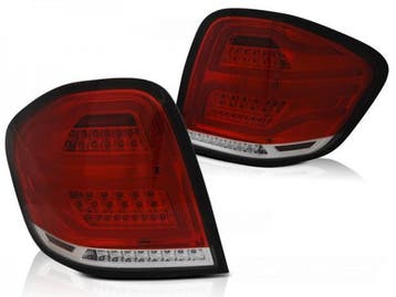 Achterlichten Mercedes ML W164 05-08 LED Tube rood, Ophalen of Verzenden, Nieuw