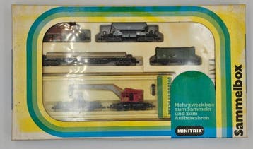 Minitrix N - 1024 - Treinset (1) - Digitale werktrainingsset, Nieuw