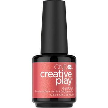 CND  Creative Play Gel Polish  #419 Persimmon Ality  15 ml, Verzenden, Nieuw