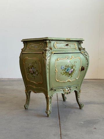 Nachtkastje - Hout - Barocchetto veneziano