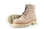 Panama Jack Veterboots in maat 40 Beige, Verzenden, Beige, Overige typen, Zo goed als nieuw