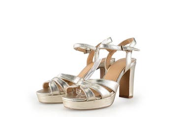 Manfield Sandalen in maat 36 Goud, Overige kleuren, Verzenden, Sandalen of Muiltjes, Zo goed als nieuw