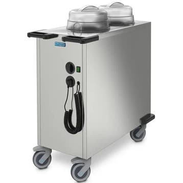 Bordendispenser  RVS  70°C  Statisch  166 Borden Ø190-2, Verzenden, Nieuw in verpakking