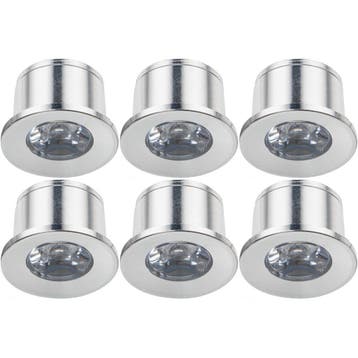 Voordeelpak LED Veranda Spot Verlichting 6 Pack - Velvalux -, Ophalen of Verzenden, Nieuw, Overige fittingen, Plafondspot of Wandspot