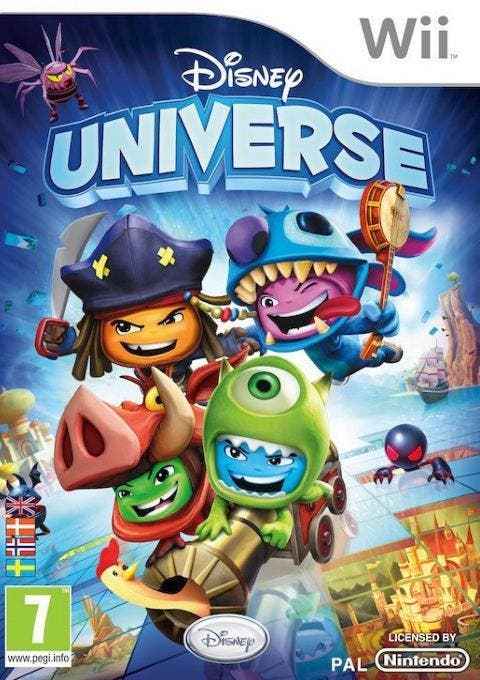 Wii Disney Universe, Spelcomputers en Games, Games | Nintendo Wii, Zo goed als nieuw, Verzenden