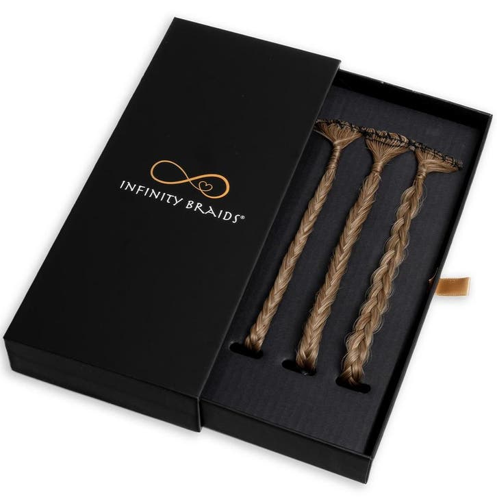 Infinity Braids  Infinity Braidies Mini Velvet Rebel, Sieraden, Tassen en Uiterlijk, Uiterlijk | Haarverzorging, Nieuw, Verzenden