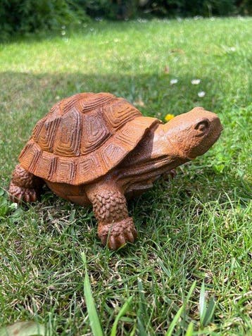 Decoratief ornament - Europa - Gietijzeren Schildpad Tuin