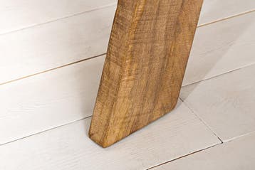 Ronde eettafel ART WOOD 140cm bruin massief mangohout -, Ophalen of Verzenden, Nieuw