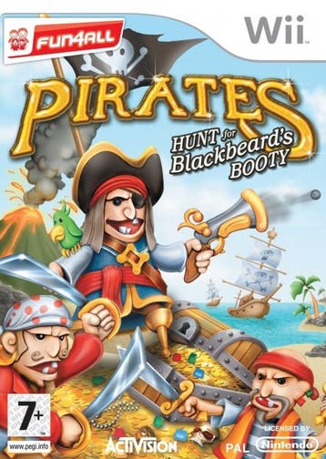 Pirates Hunt for Black Beards Booty (Nintendo Wii), Verzenden, Gebruikt, Vanaf 3 jaar