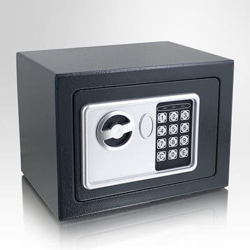 Elektronische Minikluis - Zwart - Incl. wandmontage, Huis en Inrichting, Kasten | Lockerkasten, Verzenden, Nieuw