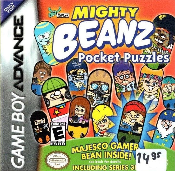 Game Boy Mighty Beanz: Pocket Puzzles (In doos), Spelcomputers en Games, Games | Nintendo Game Boy, Zo goed als nieuw, Verzenden