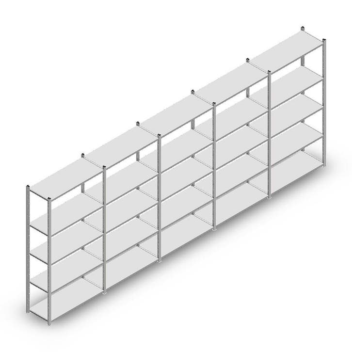 Aanbieding: Voordeelrij legbordstelling Medium Duty, Zakelijke goederen, Kantoor en Winkelinrichting | Magazijn, Stelling en Opslag