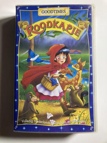ROODKAPJE (VHS), Verzenden, Gebruikt