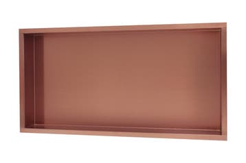 Sani Royal Inbouwnis Brons Geborsteld 30x60x7 cm, Nieuw