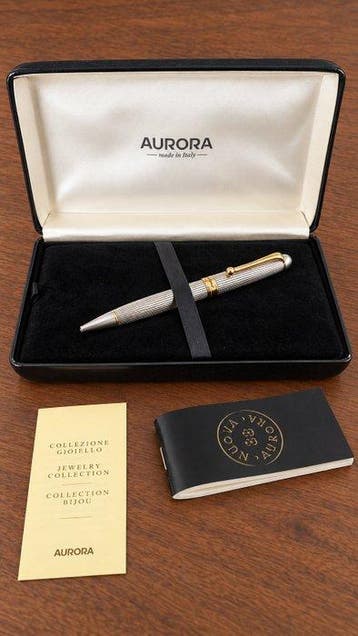 Aurora - 88 Ottantotto 837 Argento 925 Millerighe - Balpen, Nieuw