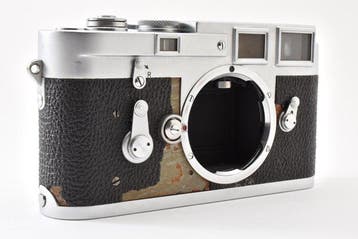 Leica M3 Silver Chrome 35mm Rangefinder Camera Body (1957) -