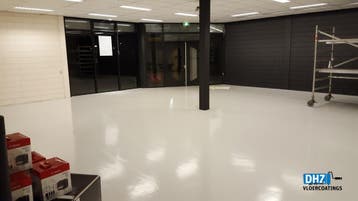 2K waterbasis EPOXY betonverf | vloercoating | betoncoating, Ophalen of Verzenden, Nieuw, Overige kleuren, Verf