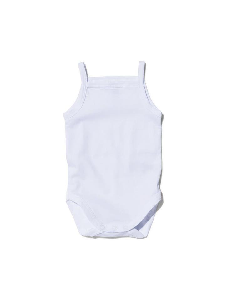 HEMA Romper organic katoen stretch spaghettibandjes - 2, Kinderen en Baby's, Babykleding | Overige, Nieuw, Verzenden
